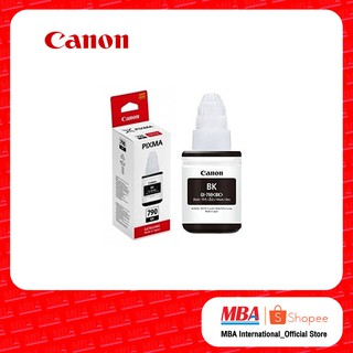 Canon GI-790BK Ink Cartridge ตลับหมึกอิงค์เจ็ท สีดำ (135ml)