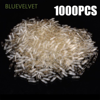 Bluevelvet แคปซูลเจลาตินเปล่าสําหรับใส่ยาวิตามิน 1000ชิ้น