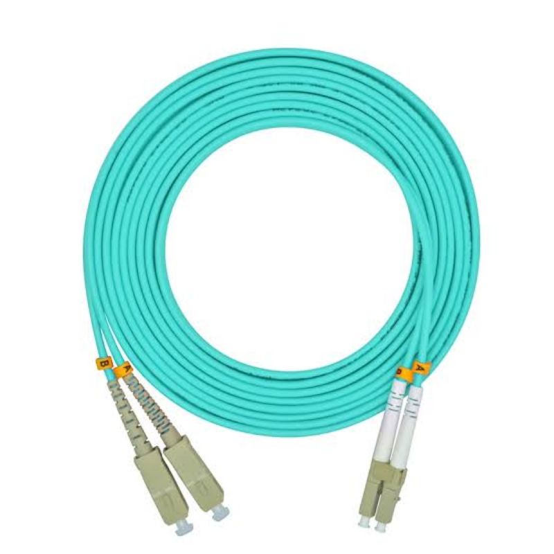 1m Patchcord SC Upc - LC Upc Multimode OM4 Patch Cord Fiber Optic SC-LC Patch Core Duplex
