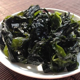 สาหร่ายวากาเมะ วากาเมะอบแห้ง 100g (小伙子裙带菜)Wakame (미역) ใช้ทำเมนู ซุปสาหร่าย ซุปมิโซะ ยำสาหร่ายเกาหลี ซุปชาบู 🚩🚩ถุงใหญ่🚩🚩