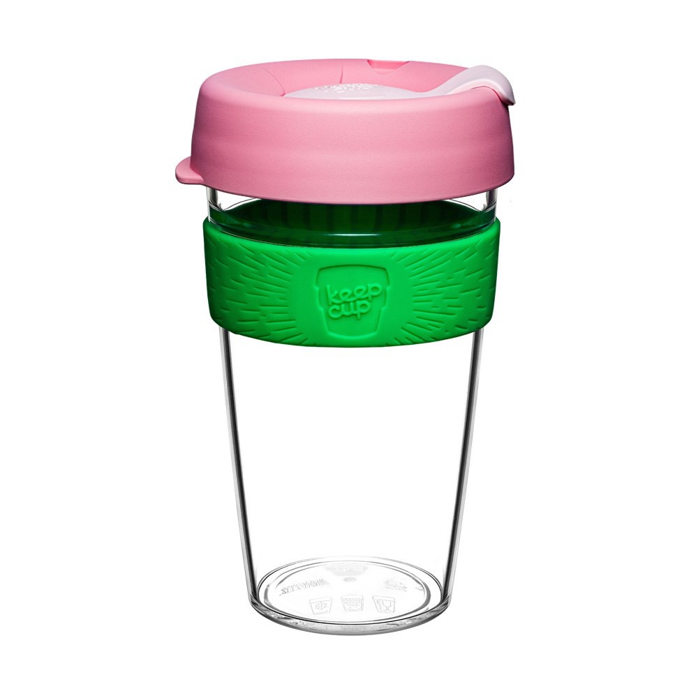 KeepCup Original Clear 16ออนซ์ แก้วกาแฟรักษ์โลก นำเข้าจากออสเตรเลีย (ของแท้)