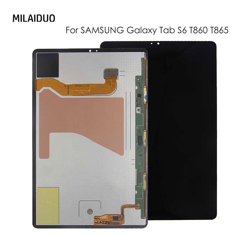 หน้าจอแสดงผลสัมผัสดิจิทัล LCD สําหรับ SAMSUNG Galaxy Tab S6 T860 T865 T865N T867 T866N 2019 10.5 นิ้ว SM-T860 SM-T865