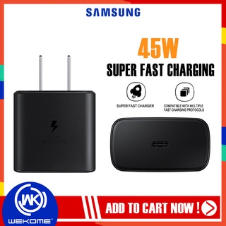 อุปกรณ์ชาร์จซัมซุง 45W 25W PD3.0 หัวชาร์จเร็ว สายชาร์จเร็ว 3A 5A หัวชาร์จสายชาร์จ Super Fast Charging สายชาร์จซัมซุง