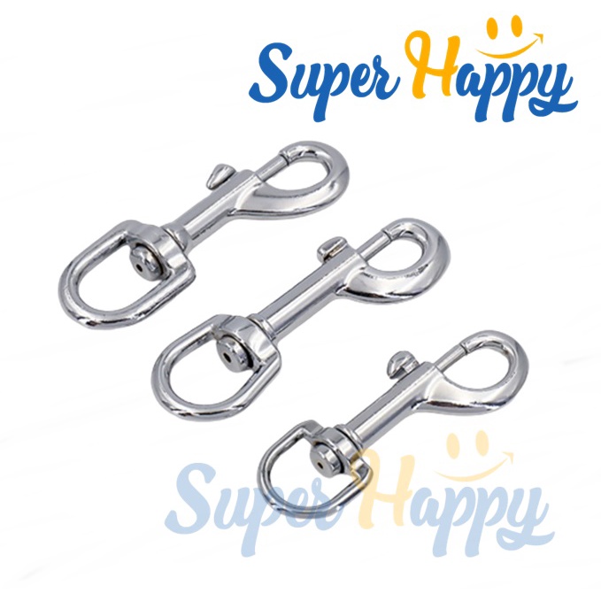 คลิปตะขอสเตนเลส อุปกรณ์เสริม สําหรับดําน้ำ ตะขอเกี่ยว หัวโซ่ล่ามจูง