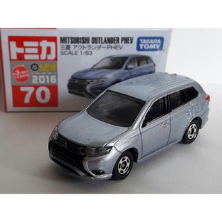 รถเหล็ก โมเดลรถ Tomica No.70 Mitsubishi Outlander