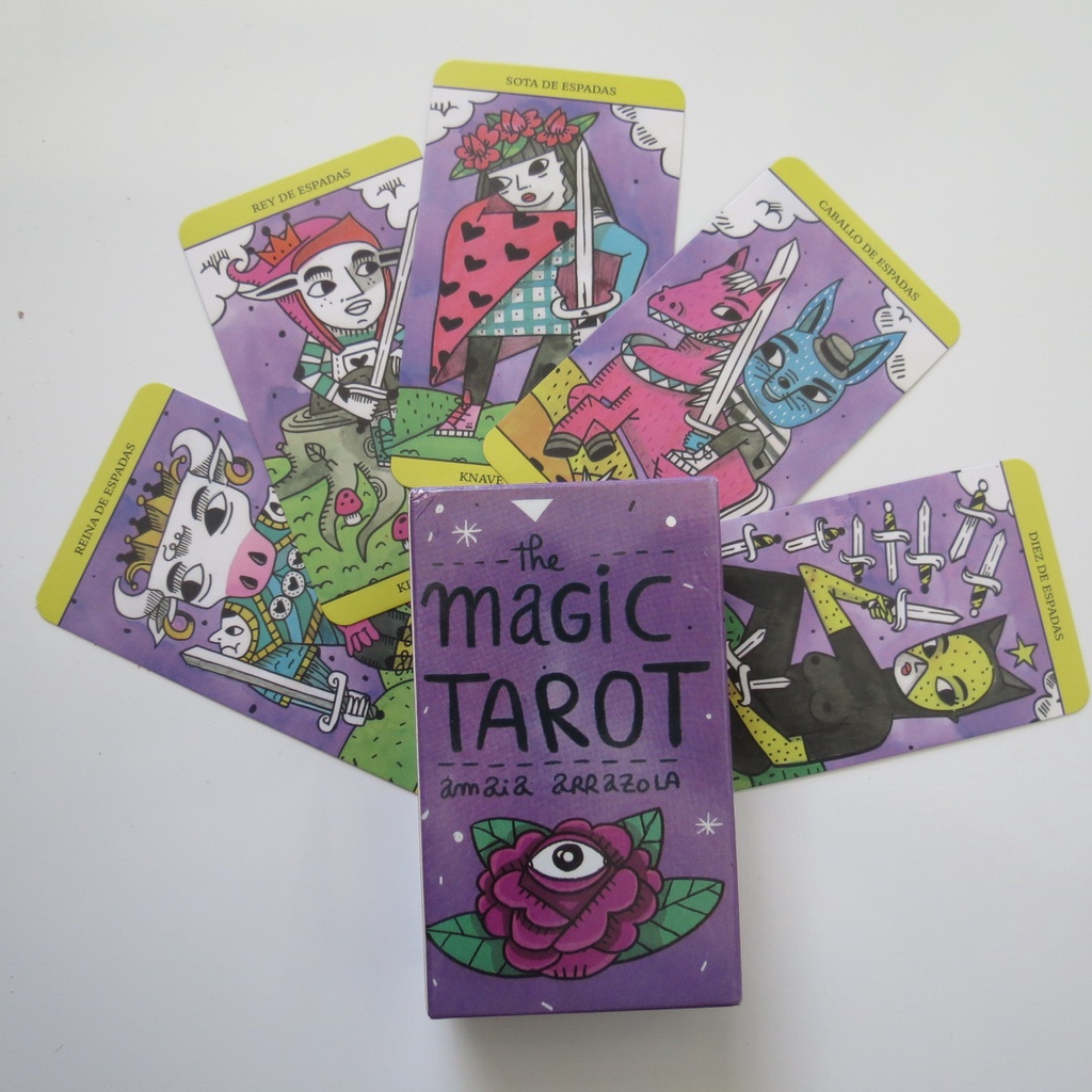 Tarot deck oracles cards mysterious divination Magic tarot cards for ...