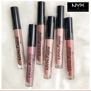 NYX Lip Lingerie ลิปแมท สีโทนนู้ด เนื้อ สายฝ. สุดฮิต ขนาด 4 ml