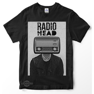 Radiohead 2creep เสื้อยืด พรีเมี่ยม ลายหัววิทยุ creep high and dry kaos band Radiohead oasis