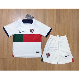 ชุดบอลเด็ก โปรตุเกส Portugal Kit 2022/23 AAA (TTพร้อมส่ง)