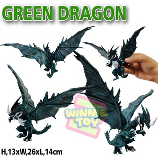 ฟิกเกอร์ โมเดล สัตว์ประหลาด มังกร dragon model soft vinyl monster