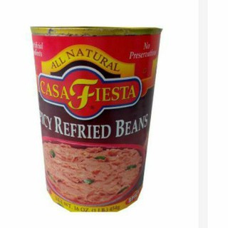 ว๊าว🍟 Casa Fiesta No Fat Refried Beans16oz คุณภาพระดับพรีเมี่ยม