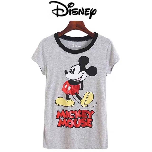 เสื้อยืด ดิสนีย์ สกรีน ลาย Mickey mouse 🐾 งานDISNEY แท้ 💯%(TS071)