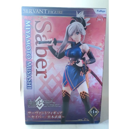 [สินค้ามือ2] Fate Grand Order Servant figure Saber Miyamoto Musashi