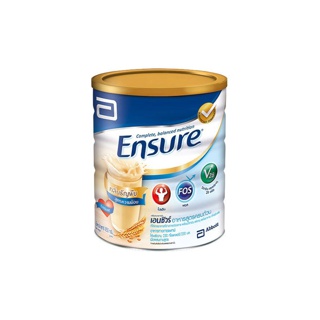 [ขายดี] Ensure เอนชัวร์ ธัญพืช 850 กรัม 1 กระป๋อง Ensure Wheat 850g 1 Tin อาหารเสริมสูตรครบถ้วน สำหรับผู้ใหญ่