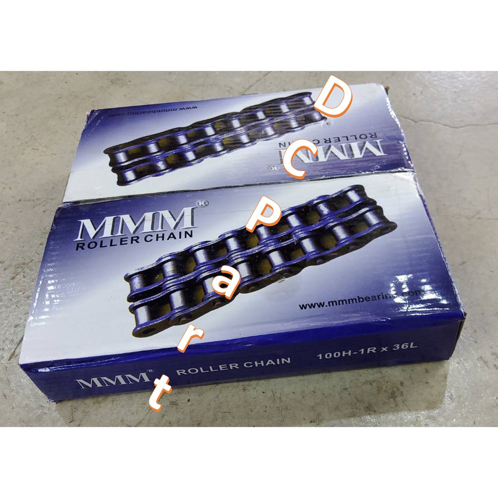 MMM โซ่โรตารี่ เบอร์ 100x34ข้อ 120x34ข้อ และ 100x36ข้อ สำหรับชุดโรตารี่รถไถนั่งขับคูโบต้า ยันม่าร์