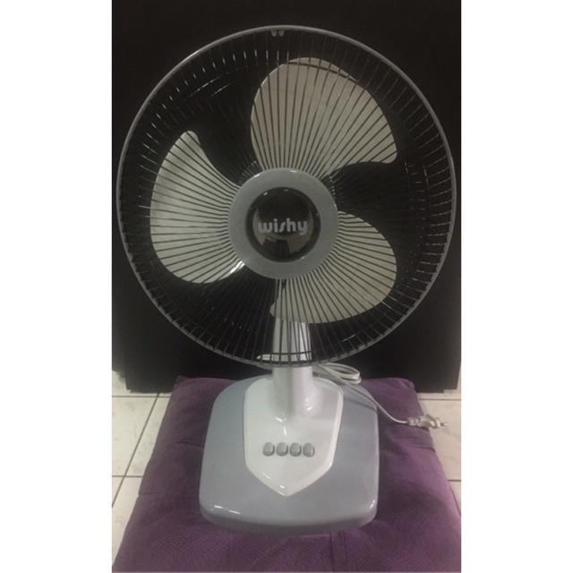 พัดลมตั้งโต๊ะ 12นิ้ว WISHY / DTECH /AIRY (โรงงานเดียวกัน)