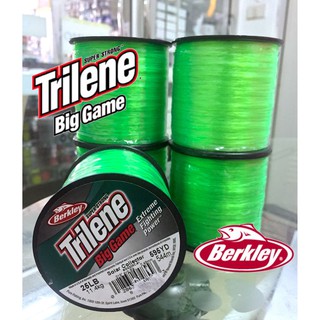 สายเอ็นตกปลาBerkley TRILENE Big Game เอ็นเต็ม สีเขียวตอง สีเขียวเรืองแสง 12 lb./15 lb./20 lb./25 lb./50 lb.