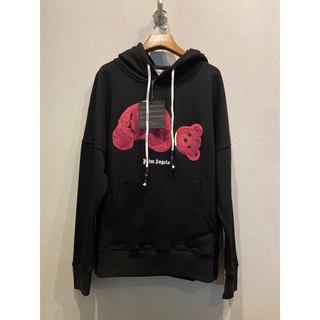 เสื้อฮู้ด angels  Bear Print Hoodie  สวยเทพ งาน “คือ สุด”  ตัวหมี🐻 เป็นขน นะคะ Size S - XL