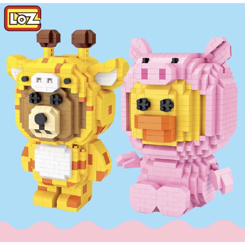 LOZ LOZ MINI ของเล่นประกอบปริศนา NANOBLOCKS ตัวการ์ตูน