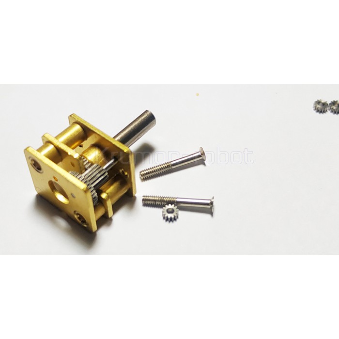 12GA - MicroGear  1:5 , 1:10 , 1:20 , 1:30 , 1:50 เป็นชุดอะไหล่เฟืองเกียร์ขนาดเล็ก เฟืองเหล็ก แข็งแรงทนทาน