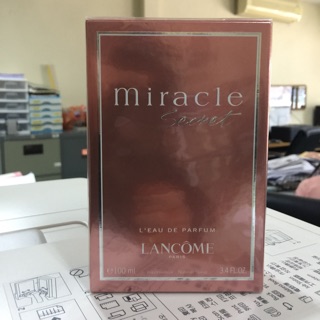 Miracle secret edp 100 ml กล่องซีล รุ่นออกใหม่ล่าสุดจาก lancome ปี2017.