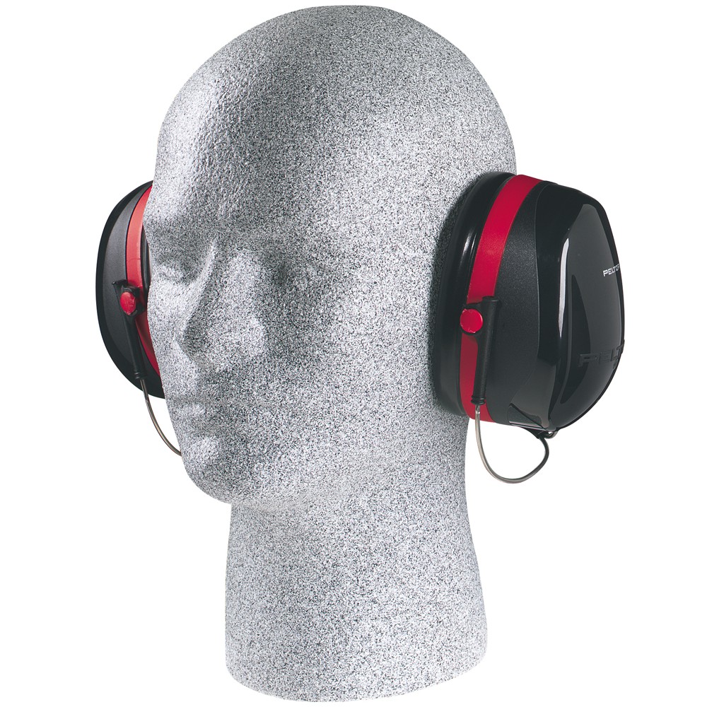 3เอ็ม ครอบหูลดเสียงแบบคล้องคอ รุ่น H10B ค่าการลดเสียง 29 เดซิเบล เอ 3M Earmuff Backband,H10B, Nrr 29