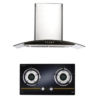 Kitchen appliances set HOB+HOOD AXIA SVC73-2G+HERO BLACK Kitchen appliances Kitchen equipment ชุดเครื่องใช้ไฟฟ้าในครัว เ