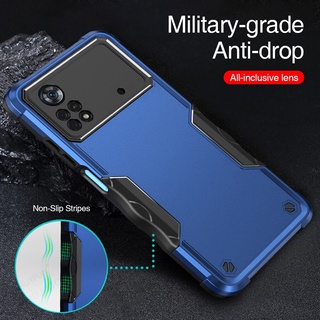 Heavy Shocckproof Protect Case For Xiaomi Poco X3 X4 Pro NFC PC Hard Back Cover Pocco M4 Pro M4Pro X3Pro X 4 X4Pro X4NFC Fundas