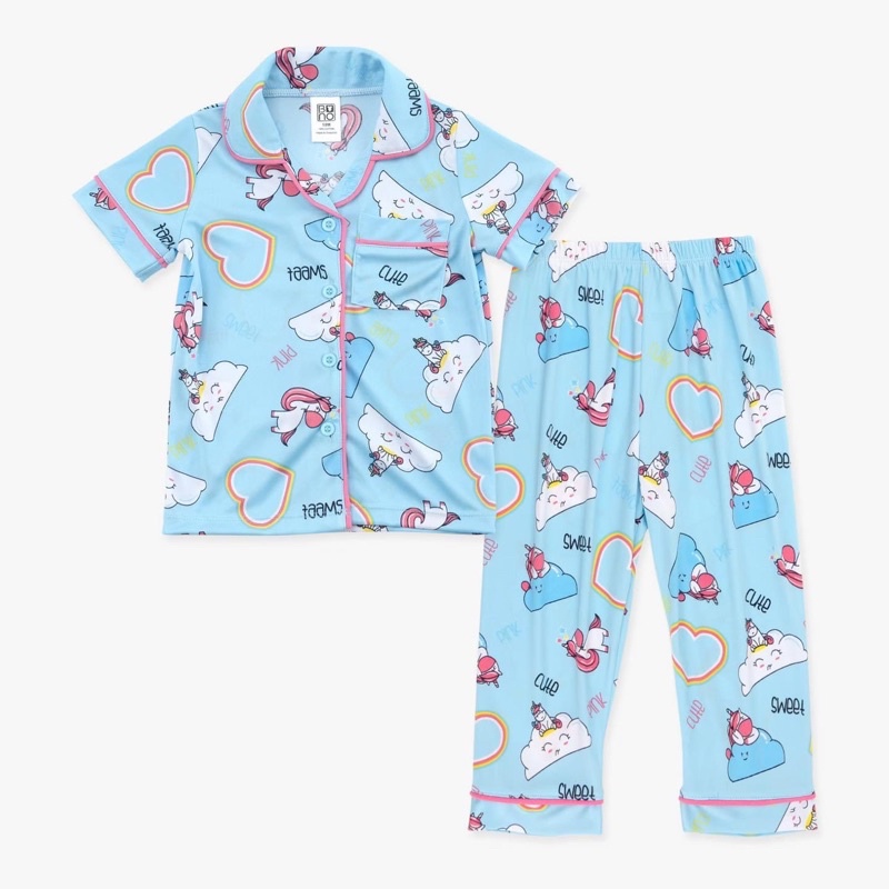 BNO ชุดนอนเด็ก ผ้าเด้ง