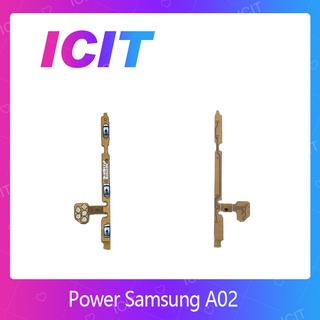 Samsung A02  อะไหล่แพรสวิตช์ ปิดเปิด Power on-off แพรปิดเปิดเครื่องพร้อมเพิ่ม-ลดเสียง(ได้1ชิ้นค่ะ) ICIT 2020