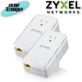 ZYXEL Powerline PLA6456 (เพาเวอร์ไลน์) G.hn 2400 Mbps wave 2 Gigabit Ethernet Adapter