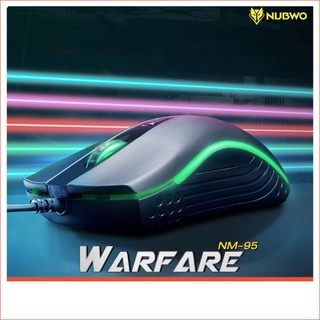 Nubwo NM- 95 WARFARE Mouse Gaming เม้าส์เล่นเกม