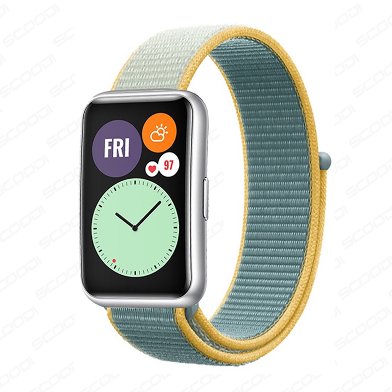 สายนาฬิกาข้อมือไนล่อน สําหรับ Huawei watch Fit Fit รูปที่ 5