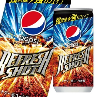 เป๊ปซี่ญี่ปุ่น Pepsi Refresh Shot เครื่องดื่ม น้ำอัดลม รสโคล่า เป๊ปซี่ กระป๋อง 200ml. จากญี่ปุ่น