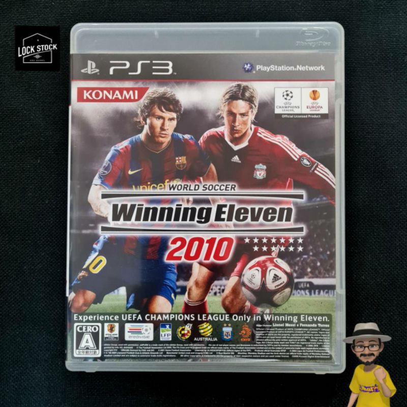 WINNING ELEVEN 2010  (แผ่นเกมส์แท้ PS3 มือสอง)