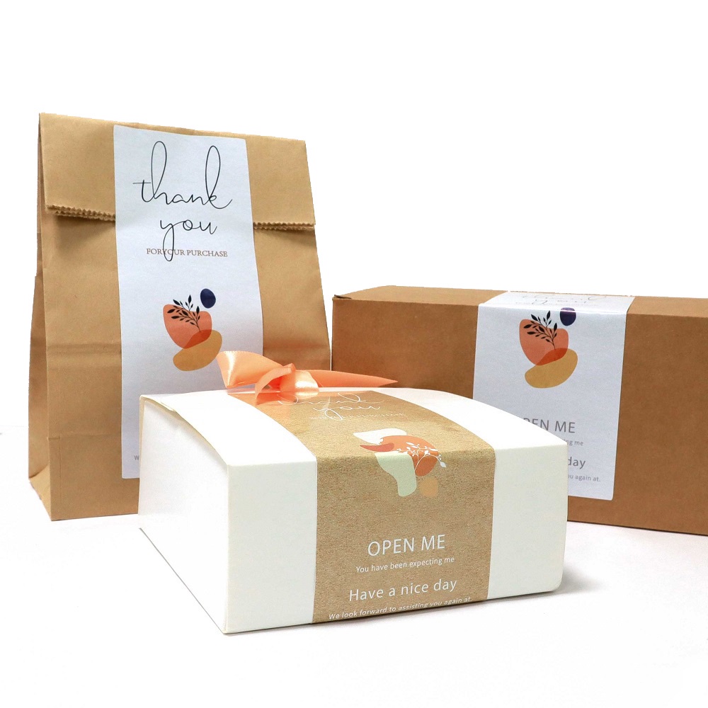 สติกเกอร์ฉลากซีลลามิเนต Thank You ขนาดเล็ก 6*15 ซม. กันน้ํา สวยหรู สําหรับติดตกแต่งบรรจุภัณฑ์ 30 ชิ้น - รูปที่ 4