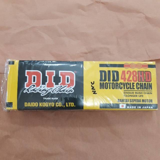GOLD 428HD 130L DID Racing โซ่ยี่ห้อ