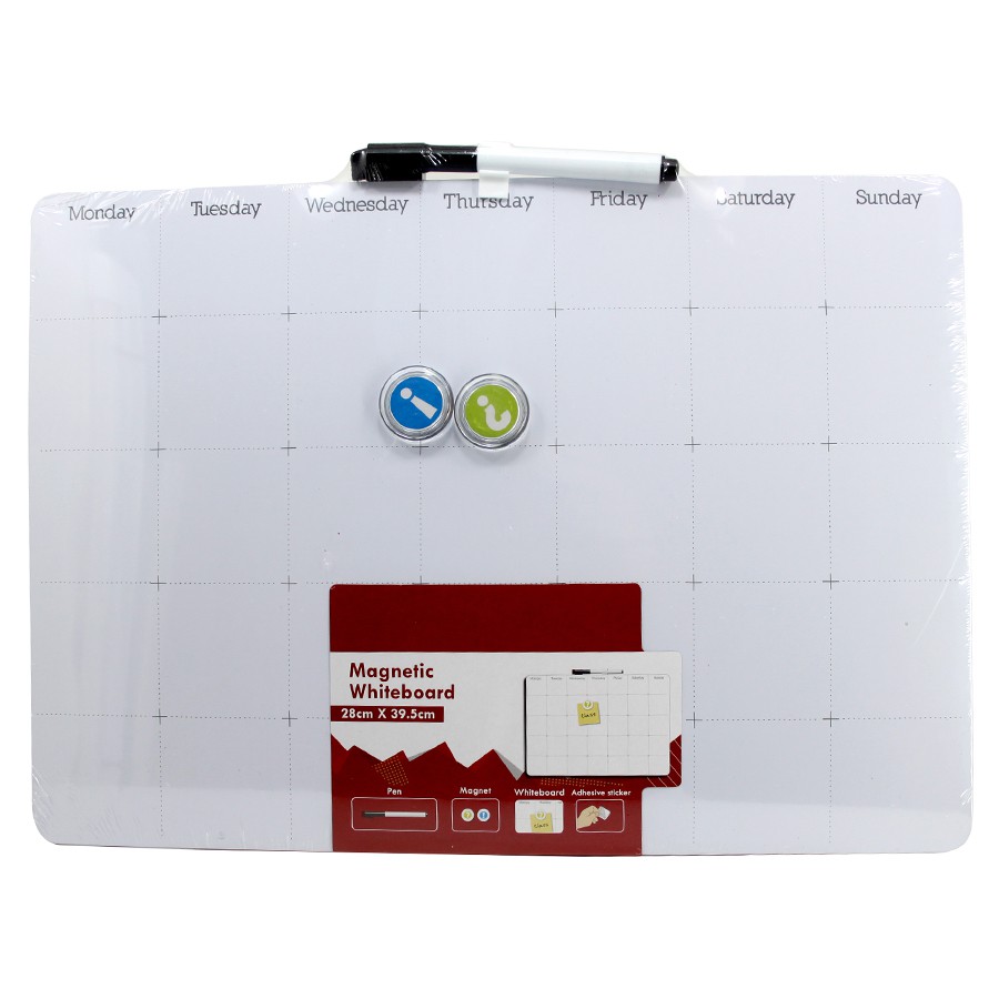 Weekly-Monthly  planner whiteboard ไวท์บอร์ด แพลนเนอร์ JL022