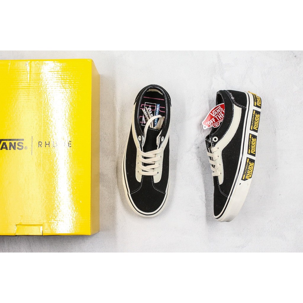 vans x rhude bold ni black
