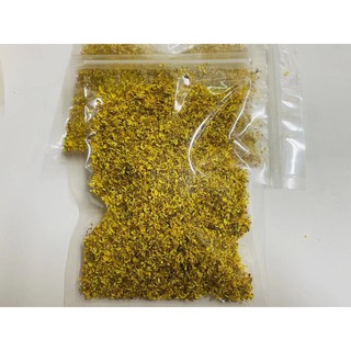 ชาหอมหมื่นลี้ (Osmanthus Tea) บำรุงปอด สดชื่น แจ่มใส ลดภาวะเครียด ลดคลอเรสเตอรอลและไขมัน ชาดอกไม้ Charmcha ฌามชา桂花30克