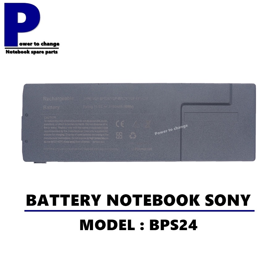 BATTERY NOTEBOOK SONY VPG-BPS24 / แบตเตอรี่โน๊ตบุ๊ค โซนี่ เทียบ (OEM)