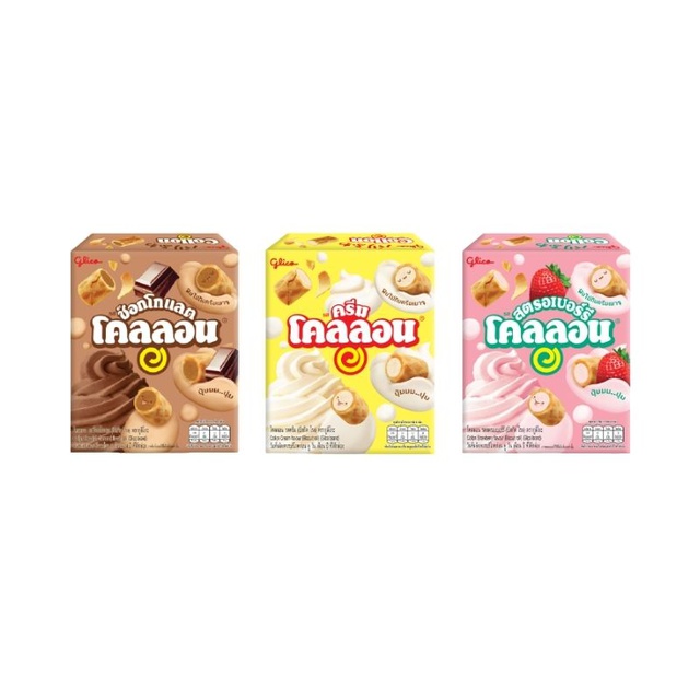 Collon Bisciut Rollโคลลอน บิสกิต โรล 41-46 กรัม (เลือกรสชาติ)