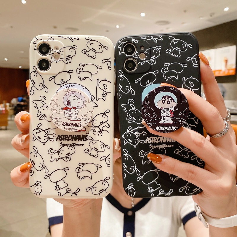 เคส OPPO Reno 11 11F 10 8 Pro 8T 8Z 7 7Z 6 6Z 5 4 2F 4G 5G F11 F9 F7 F5 F1s Reno11 Reno11F Reno10 Pro+ Plus Reno8 Z T Reno8T Reno8Z Reno7 Reno7Z Reno6 Reno6Z Reno5 Reno2 F OPPOF9 OPPOF7 OPPOF5 Protect Camera Snoopy Crayon Shin-Chan Soft Case With Stand