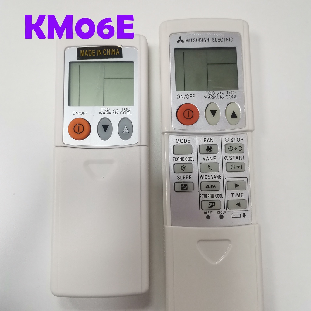Mitsubishi Aircon รีโมทคอนโทรล Mitsubishi Remote KM05E KM06E KM09G KD05D SG10 KM05B KM05F KD06ES KD0