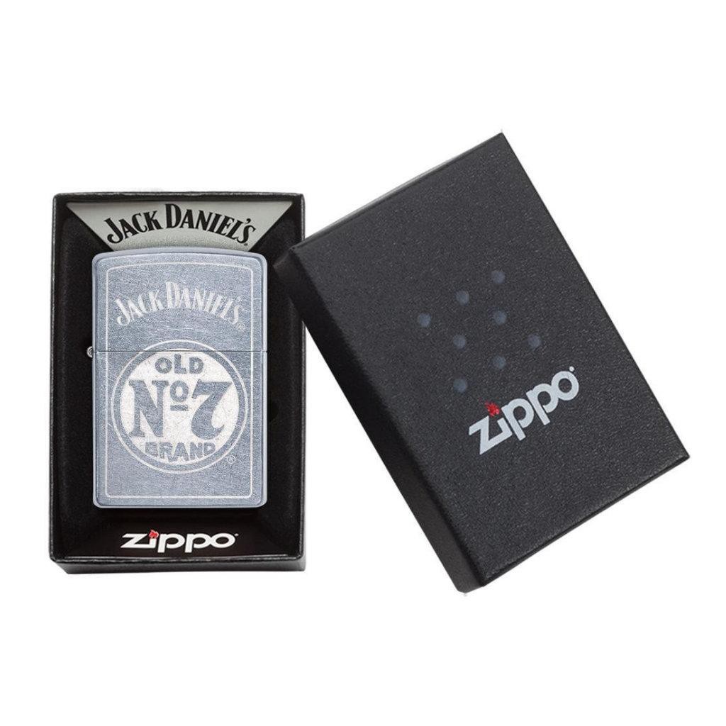 Zippo 29757 Jack Daniel's® Old No. 7 logo ของแท้ Made in USA