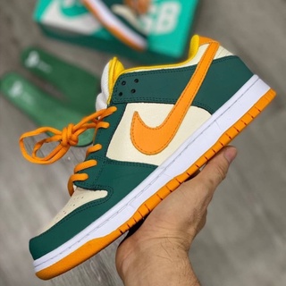 รองเท้า Nike Dunk Low Legion Pine Animal Print Orange ✅มีเก็บเงินปลายทาง