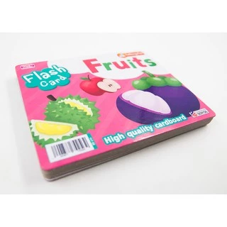 MISBOOK การ์ด Flash Card - Fruits