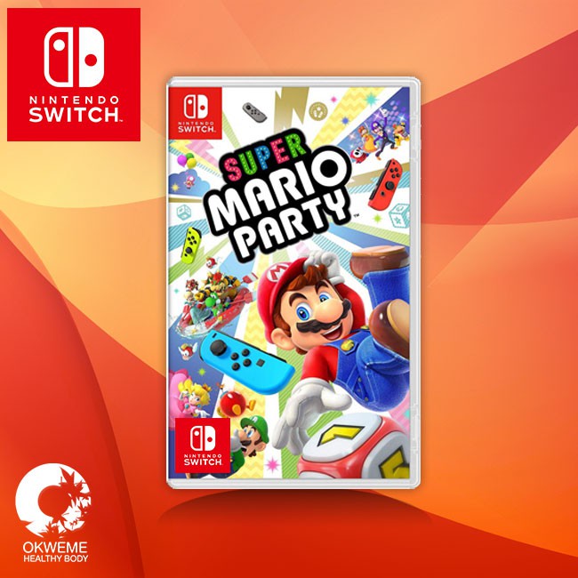 (มือ1 US/ASIA EN) Super Mario Party | Nintendo Switch Game แผ่น เกม NSW ภาษาอังกฤษ