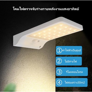 ไฟพลังงานแสงอาทิตย์ solar light ไฟถนน street light โคมไฟติดผนัง wall light โซล่าเซลล์ solar cell