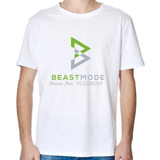 เสื้อยืด พิมพ์ลายกราฟฟิค Beast Mode Marshawn Lynch ระบายอากาศ สไตล์ฮาราจูกุ สําหรับผู้ชาย 122322